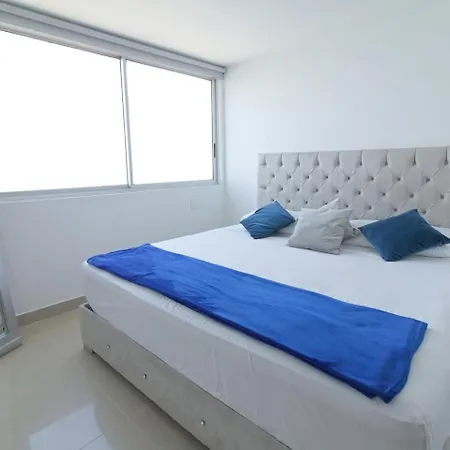 2br -vista Increble-espectacular Balcn-piso 32 Apartment Cartagena